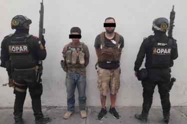 Dos personas fueron detenidas en Nuevo León
