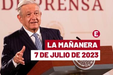 Mañanera hoy de AMLO en vivo | 7 de julio de 2023