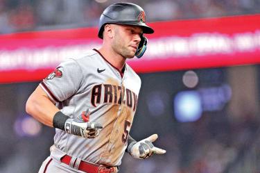 Chritstian Walker, beisbolista de los Diamonbacks de Arizona.