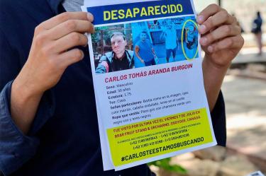 Josué Aranda Burgoin, hermano de Carlos Tomás Aranda Burgoin