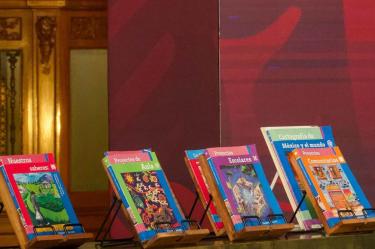 Presentación de los nuevos libros de la SEP en Palacio Nacional