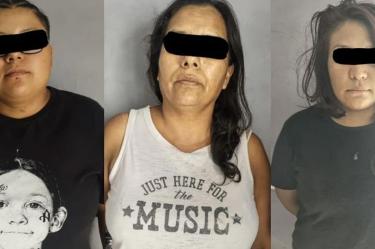 Mujeres detenidas Nuevo León