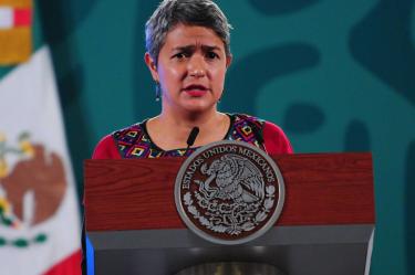 Karla Quintana, titular de la Comisión Nacional de Búsqueda (CNB)