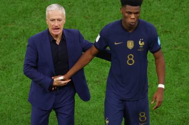 Aurélien Tchouaméni en final de Copa del Mundo.