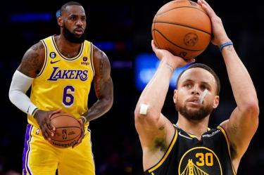 LeBron James y Stephen Curry buscan representar a EU en París 2024.