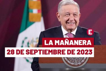 Mañanera hoy de AMLO en vivo | 28 de septiembre de 2023