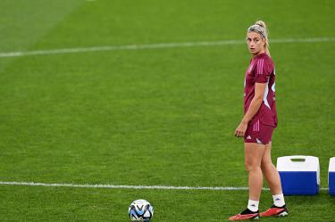 Alexia Putellas en la cancha