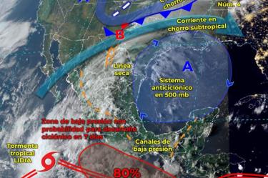 Clima México 5 de octubre de 2023