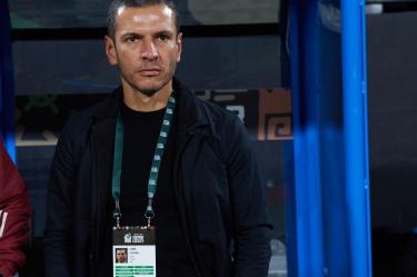 Jaime Lozano en partido de la Selección Mexicana ante Ghana.