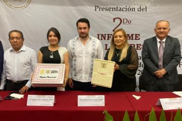 Congreso de Guerrero recibe el segundo informe de gobierno de Evelyn ...
