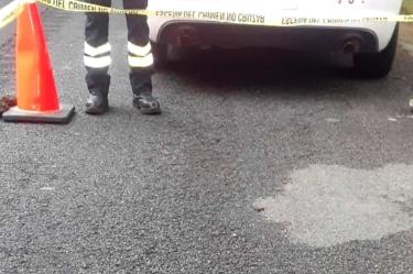 Hallan cuerpo en bolsa en la autopista México-Cuernavaca
