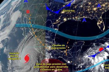 Clima México 19 de octubre