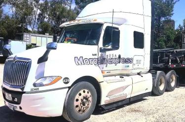 tráiler de morgan express