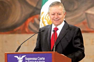 Arturo Zaldívar llegó a la SCJN el 1 de diciembre de 2009, a propuesta del entonces presidente Felipe Calderón. Foto: Mateo Reyes/Archivo