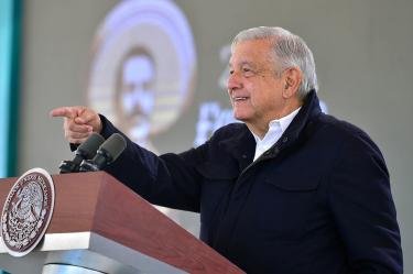 El presidente Andrés Manuel López Obrador