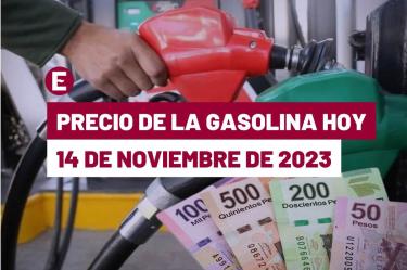 El precio de la gasolina en México este 14 de noviembre de 2023 (Paulina Cabrera)