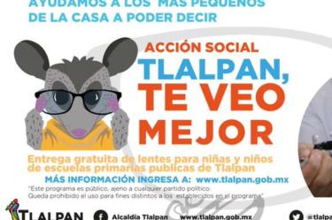Lentes gratis en Tlalpan.