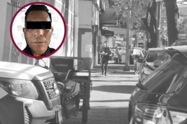Noé 'N' fue detenido por elementos de la policía de CDMX. (Especial)