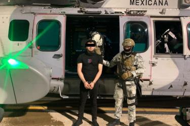 Trasladan a "El Nini" a la CDMX, ya declara ante la Fiscalía