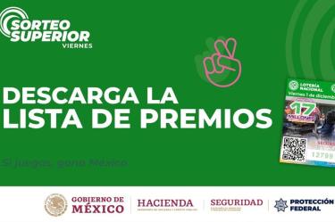 Resultados Lotería Nacional del 1 de diciembre de 2023