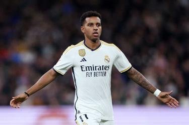 Rodrygo festeja su gol