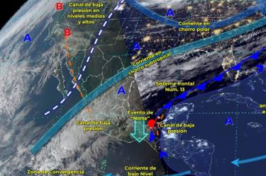 Clima México 5 de diciembre