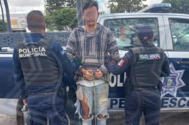 El joven detenido