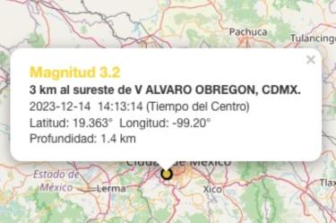 Microsismos en CDMX.