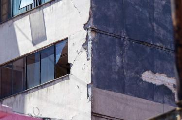 Grietas por sismos en CDMX