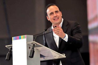 Manolo Jiménez Salinas, gobernador de Coahuila.