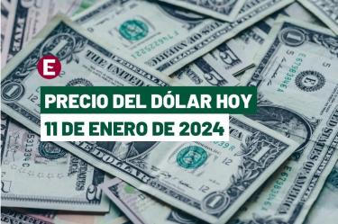 Precio del dólar hoy 11 de enero de 2024 en bancos de México