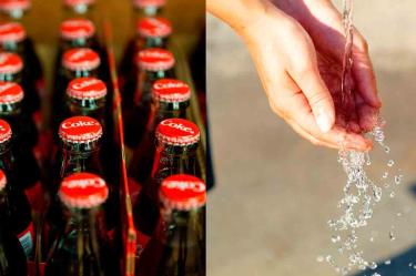 refrescos / manos