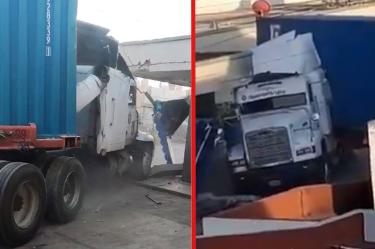 Vecinos lograron detener al operador y este fue entregado a las autoridades 