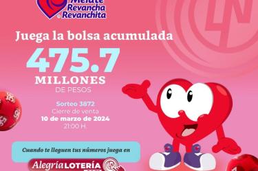 Resultados sorteo Melate del 10 de marzo de 2024