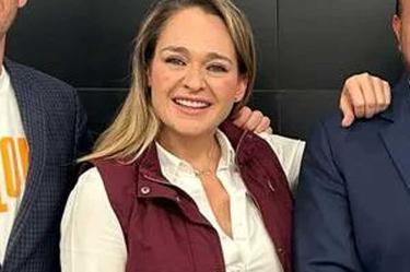 Hannah de Lamadrid, aspirante de Morena a la alcaldía Coyoacán.