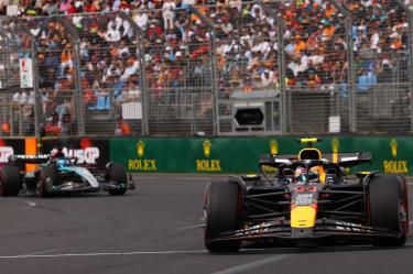 'Checo' Pérez durante el segundo día de actividades en el Gran Premio de Australia.