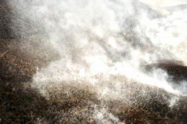 Incendio en Sierra de Santa Rosa, Guanajuato