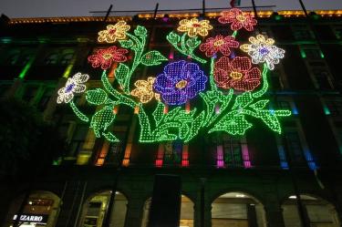 Luces de Primavera en el Zócalo.