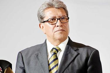 Ricardo Monreal, coordinador de los senadores de Morena.