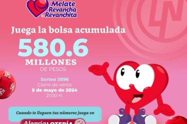 Resultados del sorteo Melate del 5 de mayo de 2024