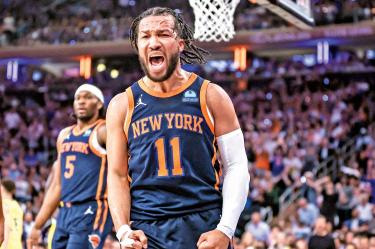 Jalen Brunson, jugador de los Knicks de Nueva York.
