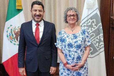 Martí Batres, designó Bertha María Elena Gómez, como secretaria de Administración y Finanzas de la Ciudad de México, en sustitución de Luz Elena González Escobar, quien hoy presentó su renuncia al cargo.