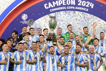 ¡Argentina es bicampeón y máximo ganador en la historia de la Copa América!