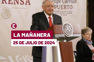 Mañanera de AMLO hoy en vivo | 25 de julio de 2024