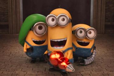 Los Minions aparecieron en la ceremonia de inauguración de París (NBC)