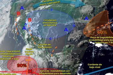 Clima México hoy 31 de julio de 2024