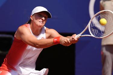 Iga Swiatek, en competencia en París