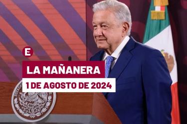 Mañanera de AMLO hoy en vivo | 1 de agosto de 2024