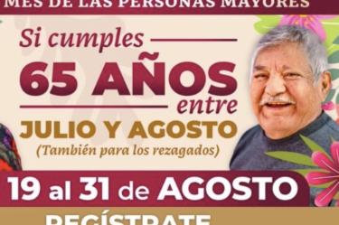 Nueva convocatoria para Pensión del Bienestar.