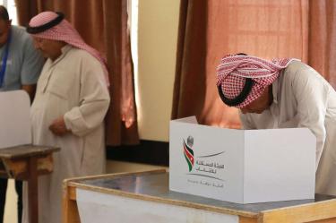Las elecciones parlamentarias en Jordania se realizaron con baja participación. (AFP)